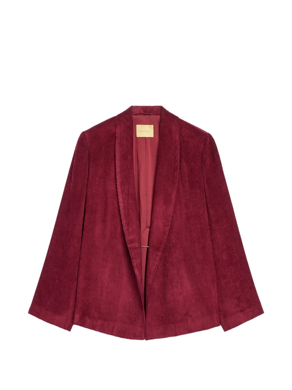 MOMONÌ Vira corduroy jacket - Rouge