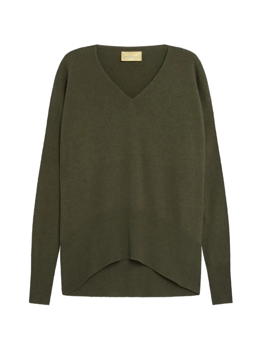 MOMONÌ Freesia V-neck sweater - Verde