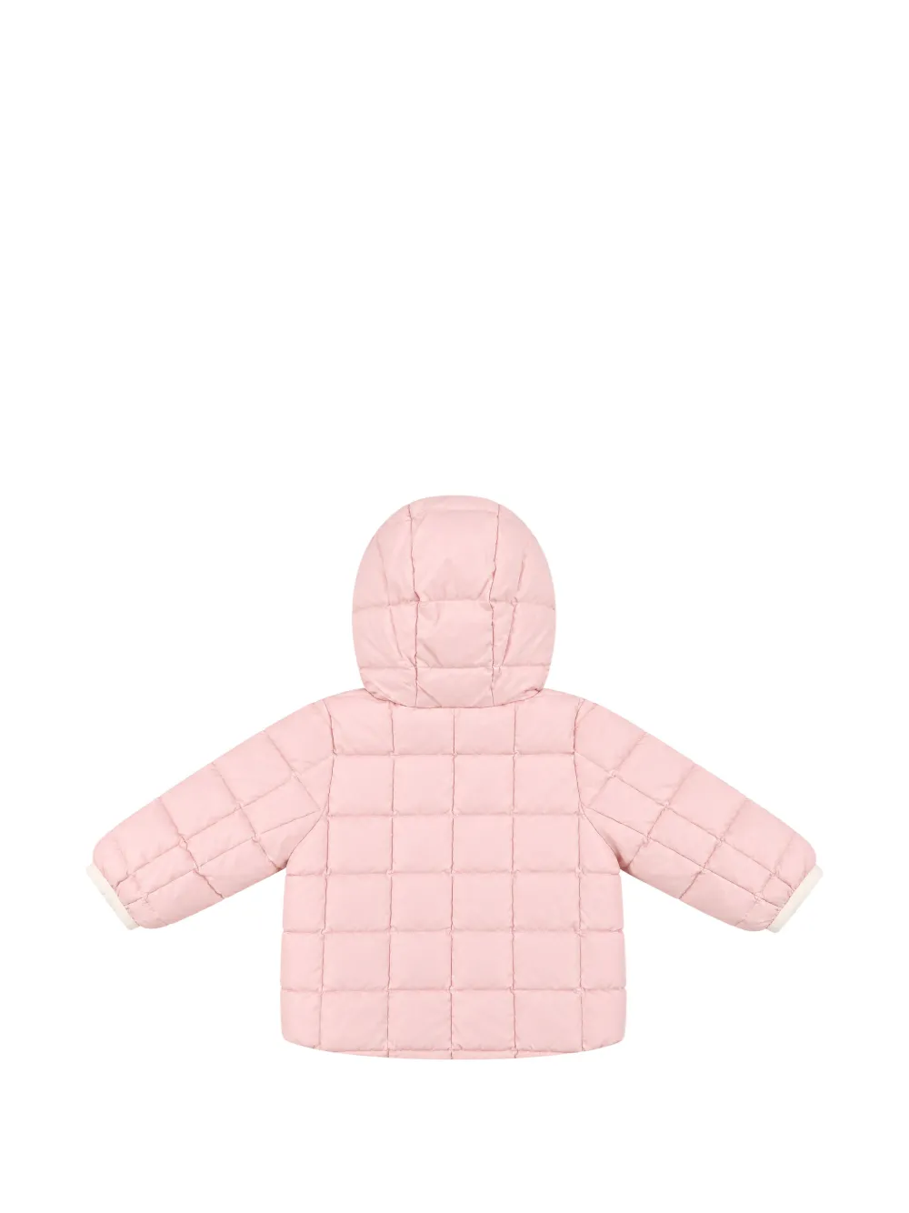 K Way Kids Jack reversible quilted hooded jacket Wit