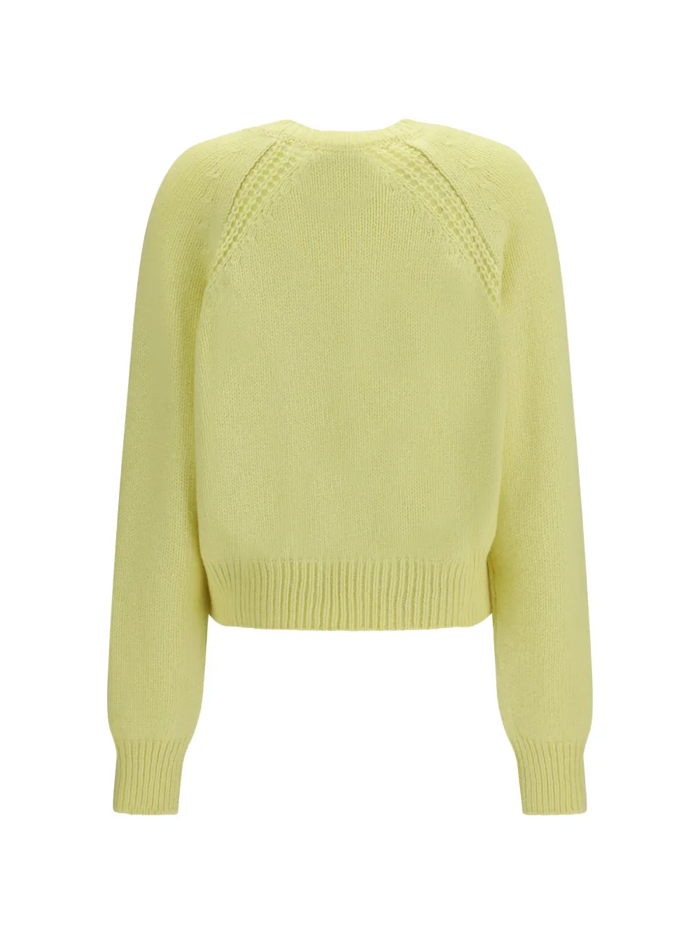 SA SU PHI raglan-sleeve sweater Geel