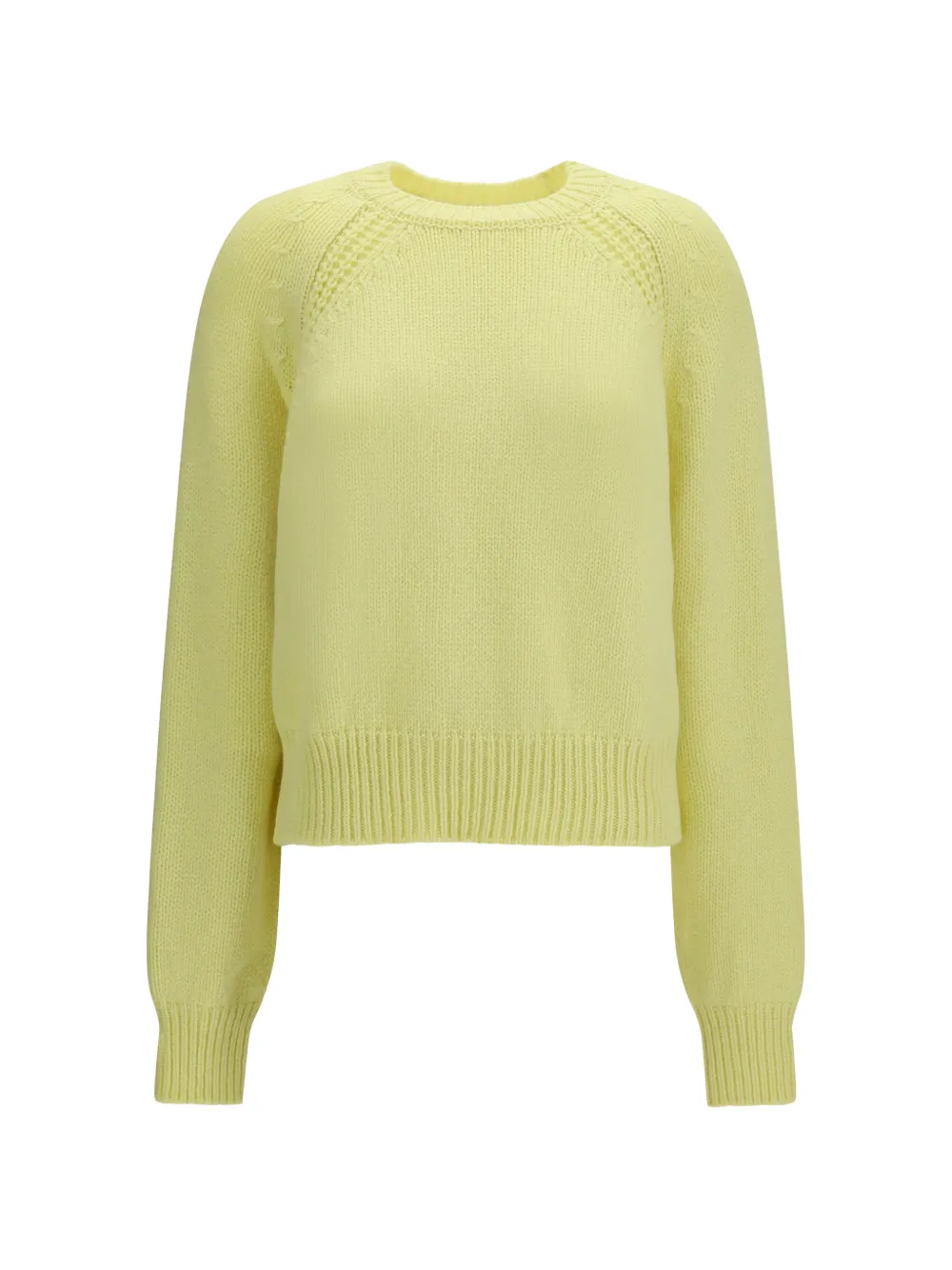 Sa Su Phi Raglan-sleeve Sweater In Gelb
