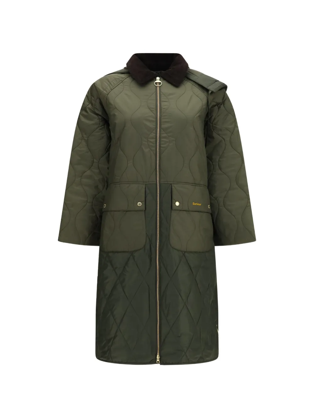 Barbour Osbourne quilted coat - Verde