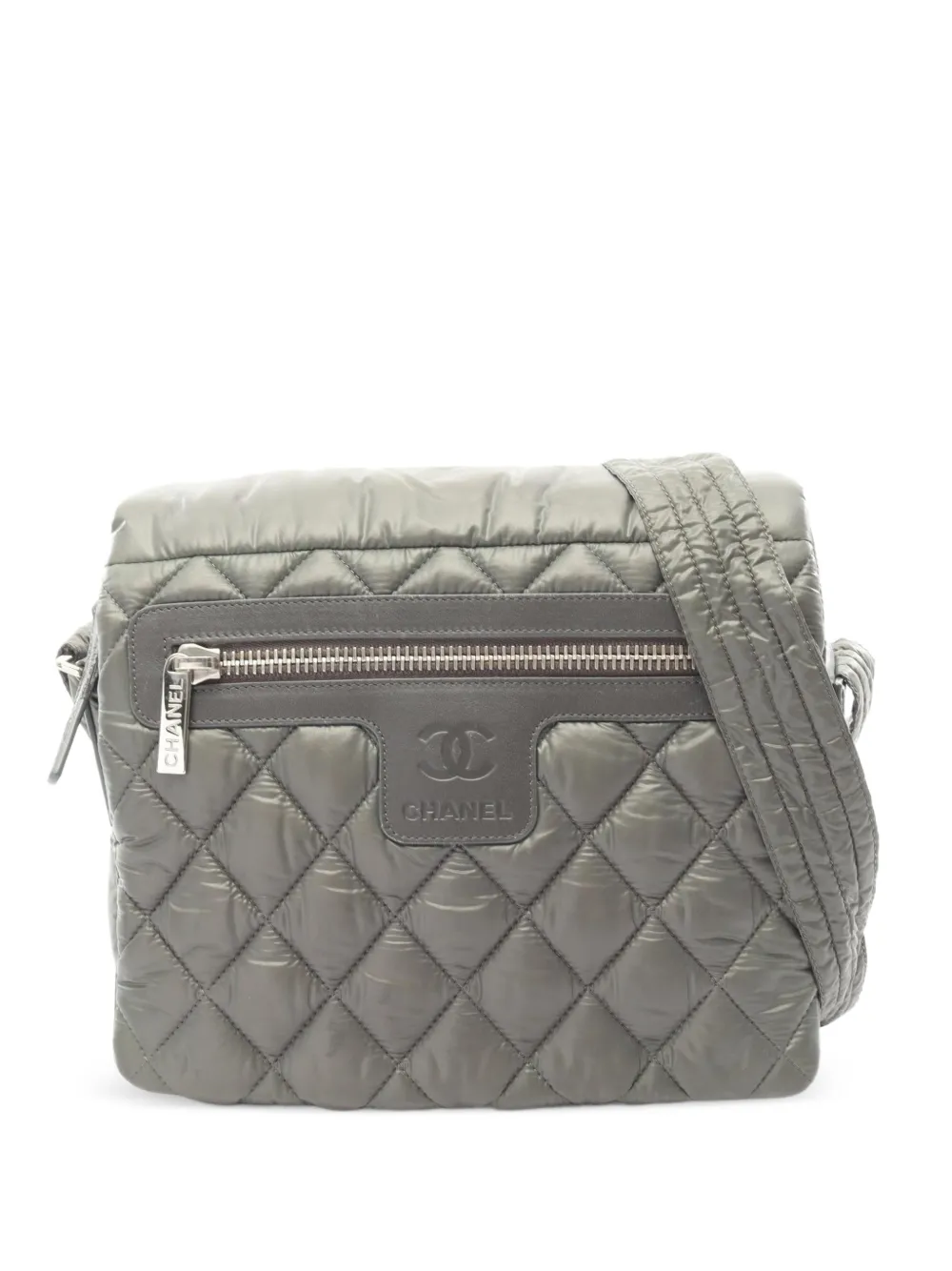 CHANEL Pre-Owned 2009-2010 Coco Cocoon shoulder bag - Verde