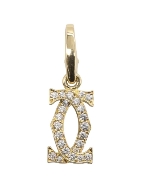 Cartier 2010s 2C charm diamond charm