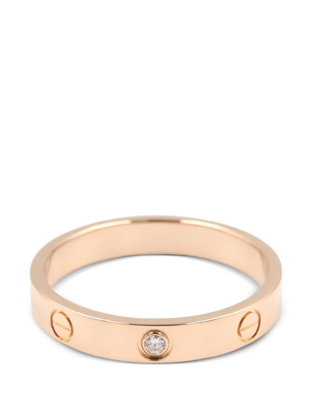 Cartier 2010s Love Ring mit Diamant - Gold