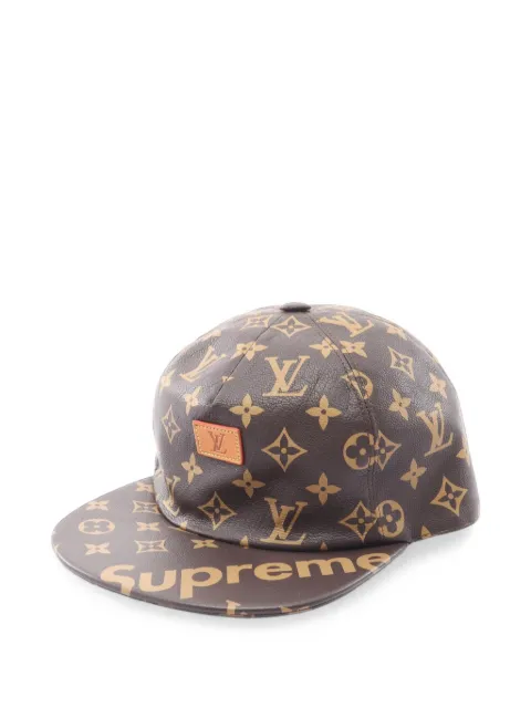 Louis Vuitton Pre-Owned x Supreme 2017 Monogram 5-Panel cap