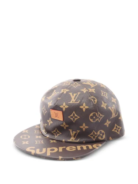 Louis Vuitton Pre-Owned x Supreme 2017 Monogram 5-Panel cap