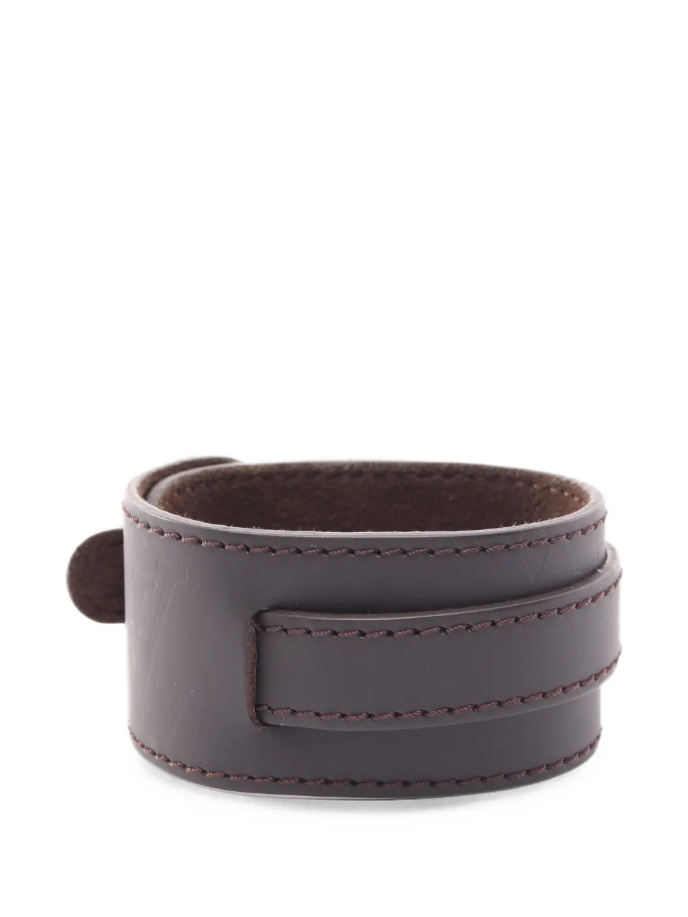 Louis Vuitton Pre-Owned bracelet Force Monogram Glace (2003) - Marron Louis Vuitton Pre-Owned bracelet Force Monogram Glace (2003) - Marron