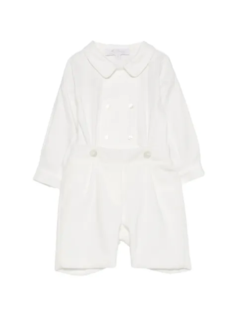 Mariella Ferrari Peter-Pan-collar romper