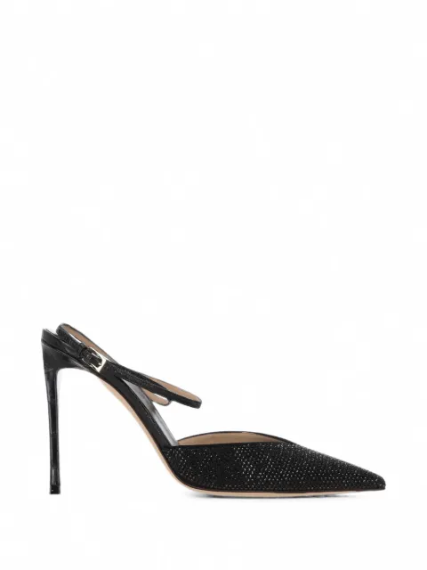TOM FORD Selen crystal-embellished slingback pumps