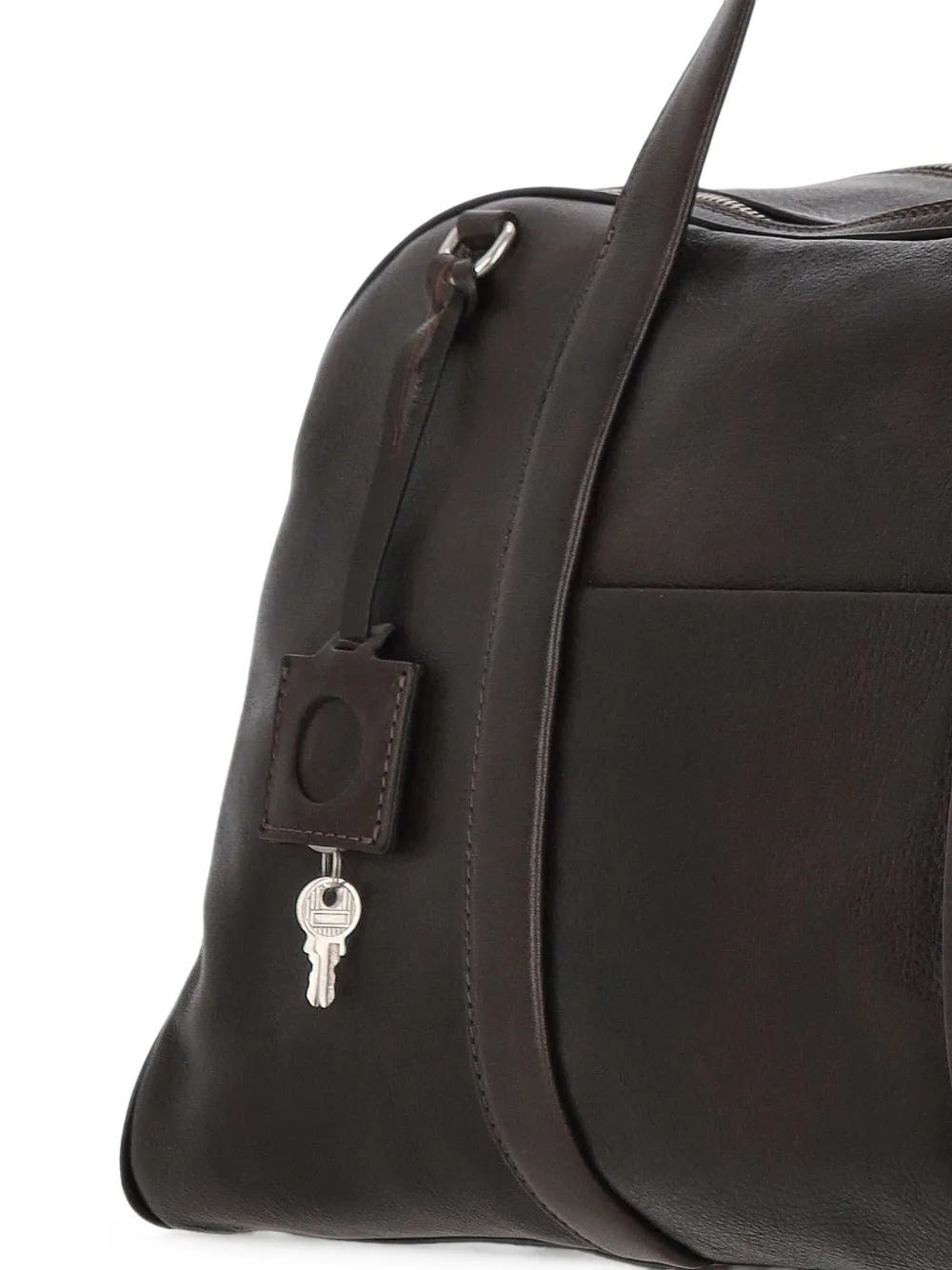 Orciani Medium Off Duty Lagoon leren reistas Bruin