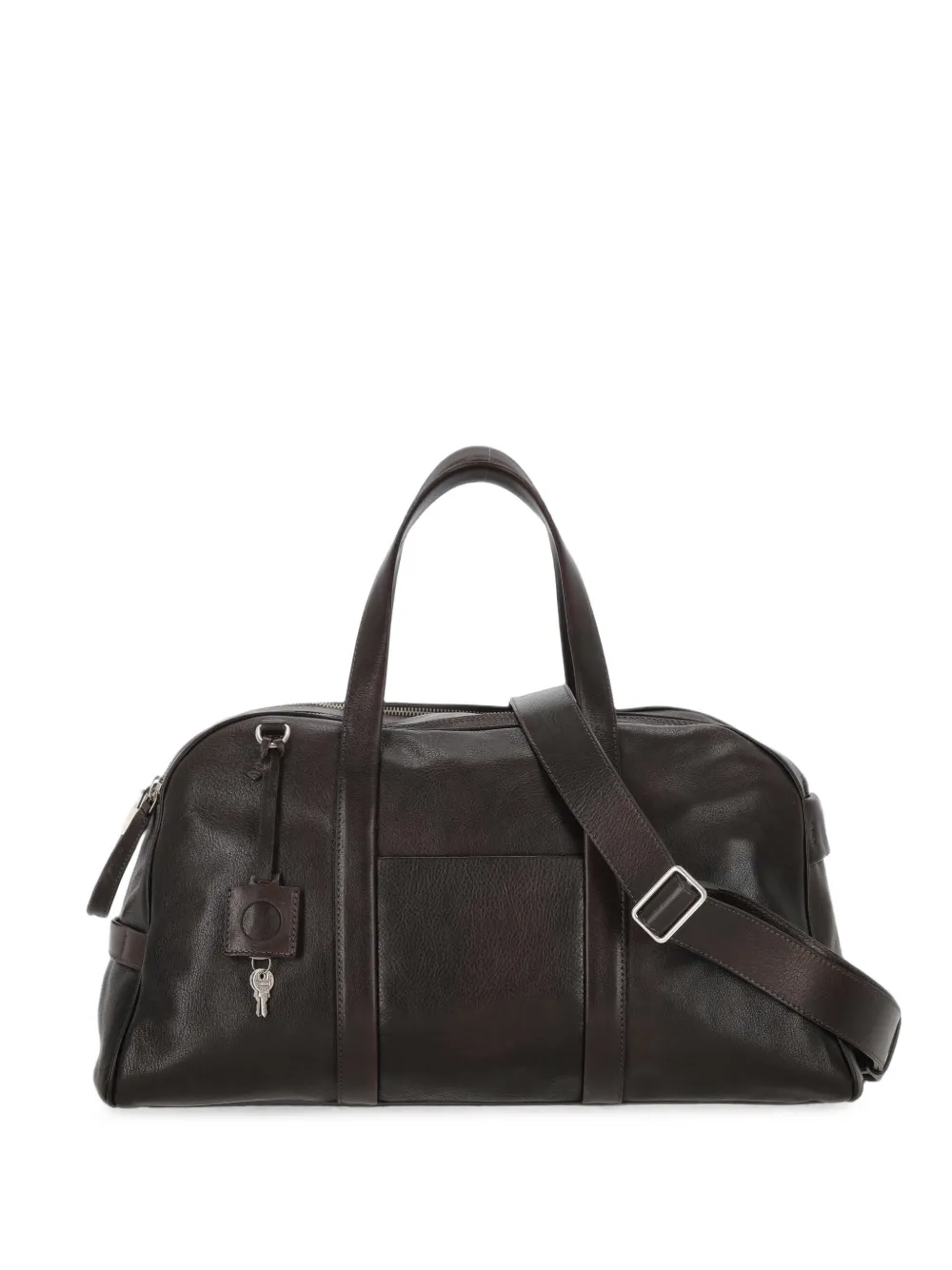 Orciani medium Off Duty Lagoon leather holdall - Marrone