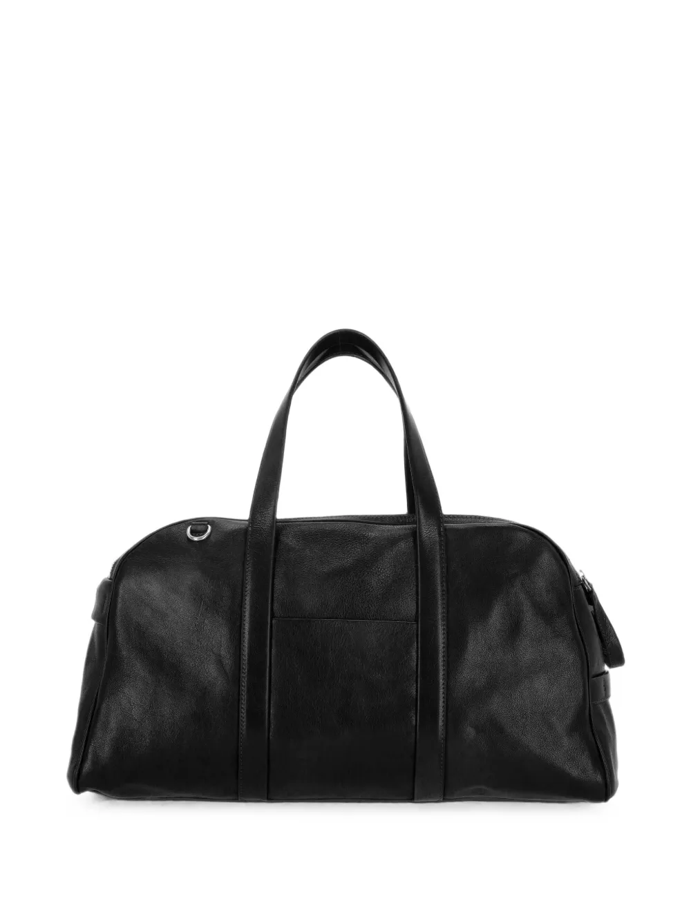 Orciani Off Duty Lagoon leren midi-reistas Zwart