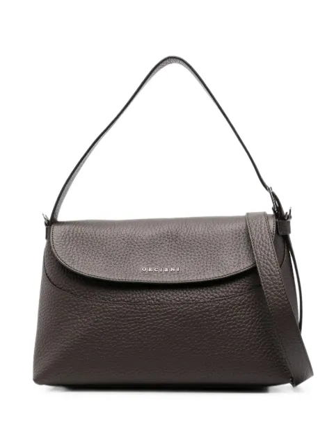 Orciani midi Nana Soft-grained leather shoulder bag