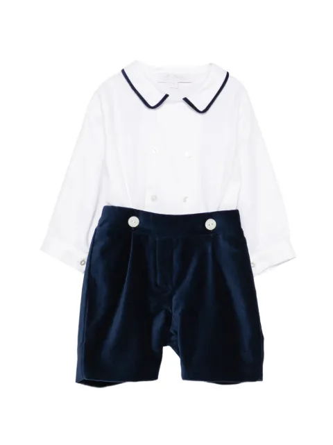 Mariella Ferrari double-breasted buttoned romper