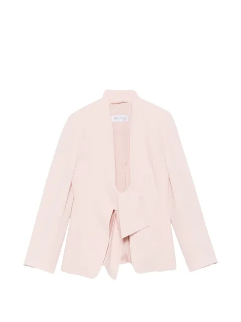 Max Mara tie-fastening jacket