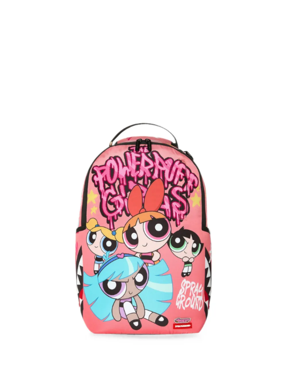 sprayground kid x Powerpuff Girls Shark backpack - Rosa