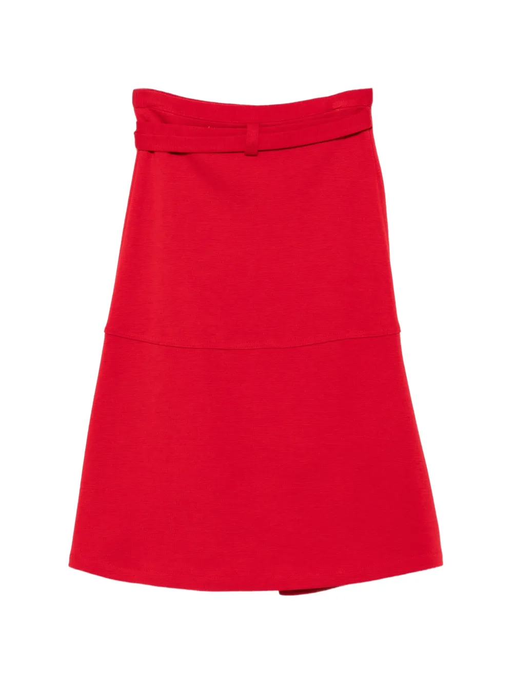 Tela Beatrix mini-wikkelrok Rood