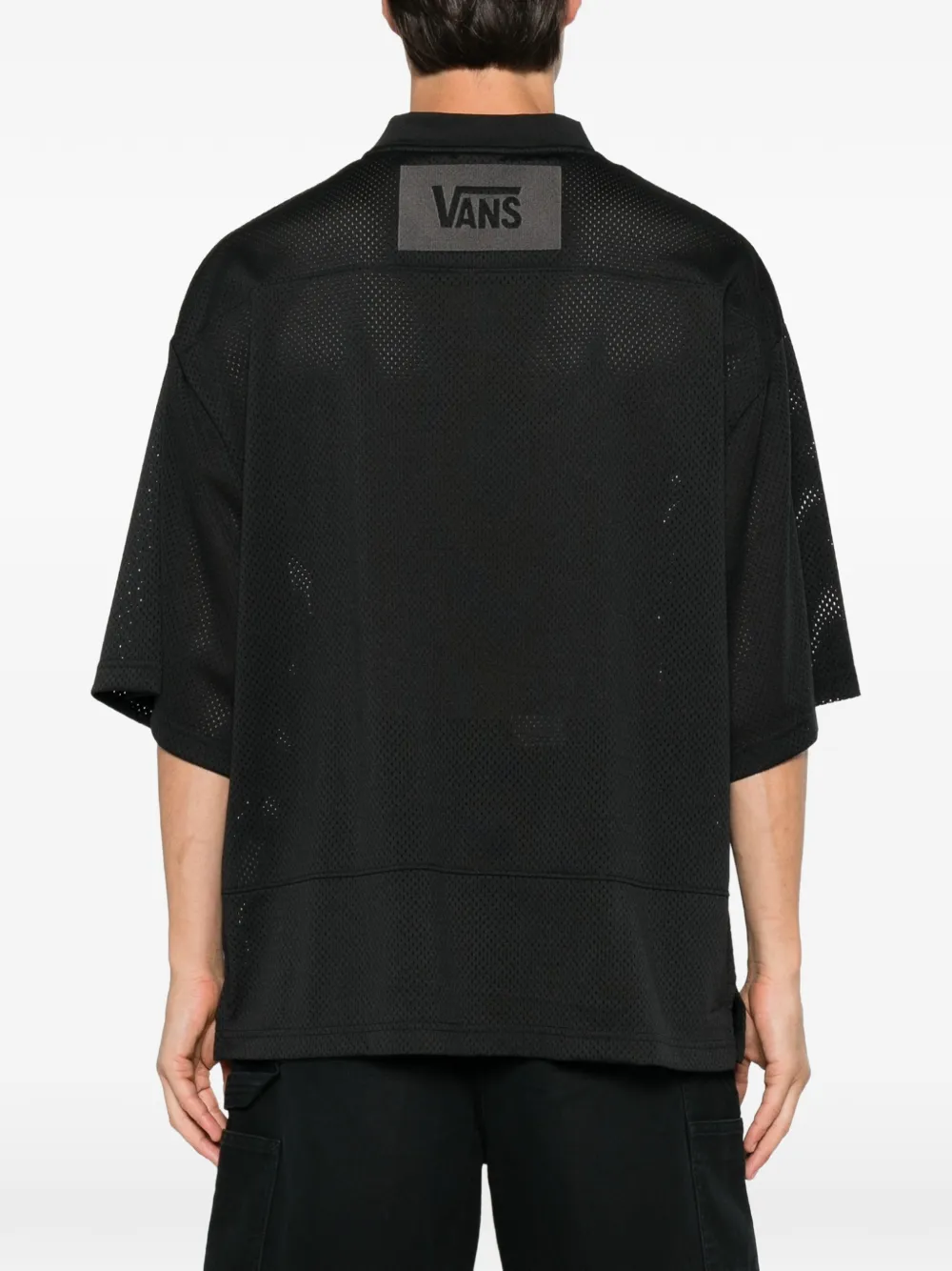 Vans T-shirt met logopatch Zwart
