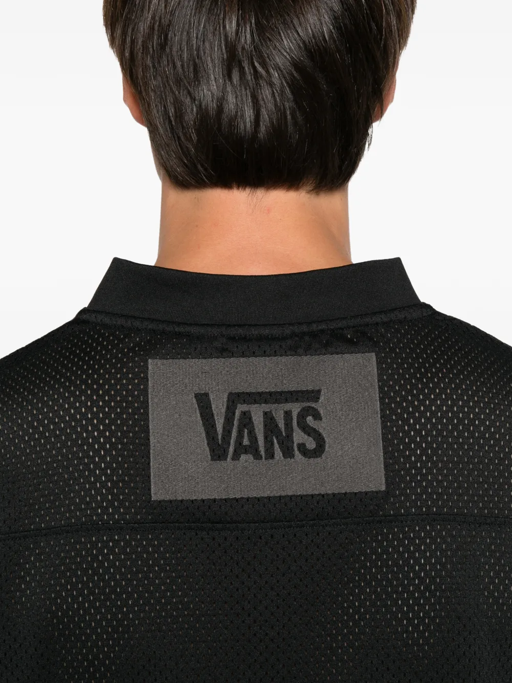 Vans T-shirt met logopatch Zwart