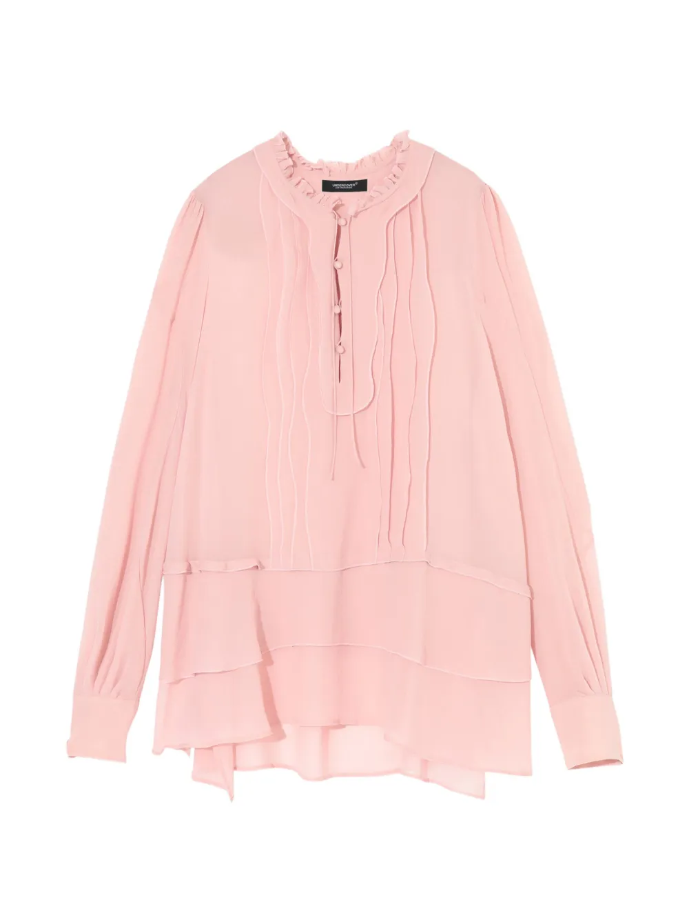 Undercover ruffled tiered blouse Roze