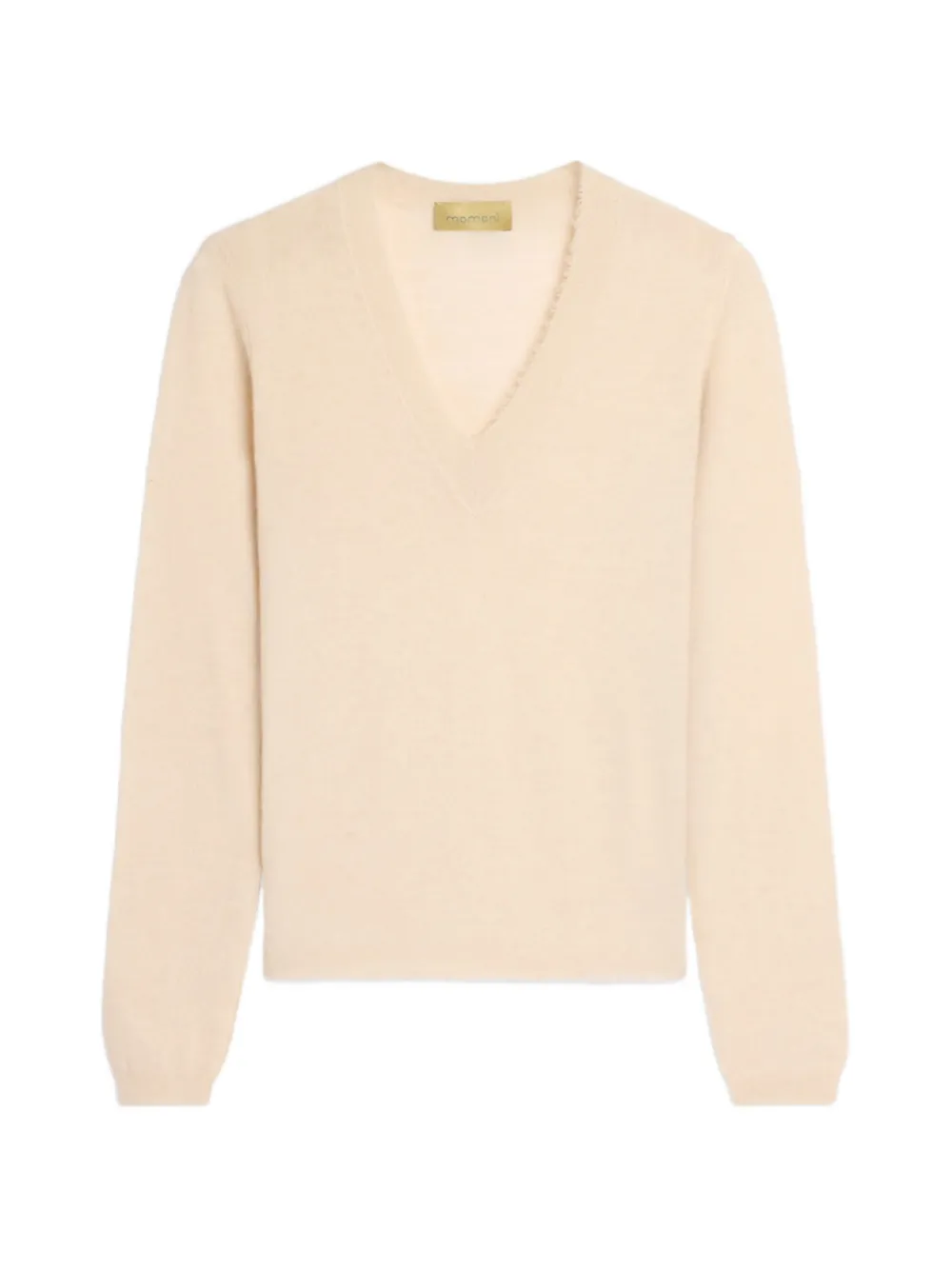 MOMONÌ Lia V-neck sweater - Tons neutres MOMONÌ Lia V-neck sweater - Tons neutres