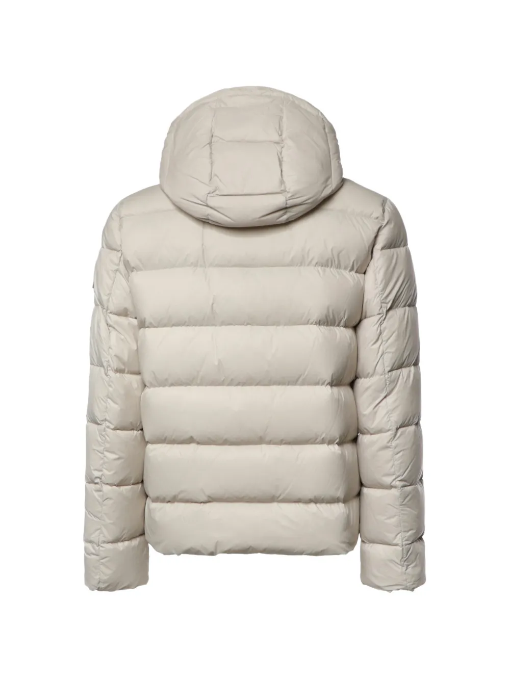 Fay quilted hooded padded jacket Grijs