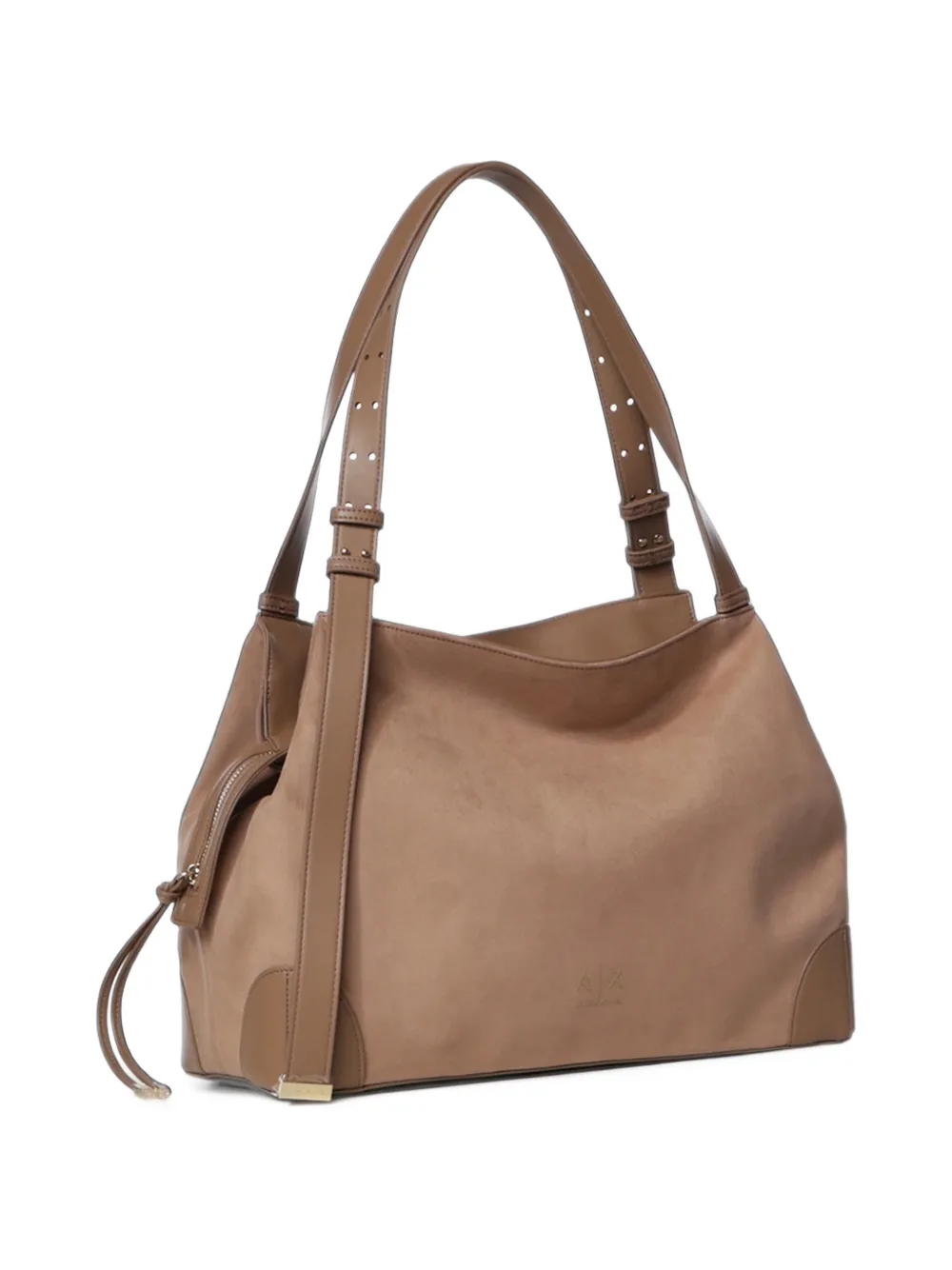 Armani Exchange Shopper met logo Bruin