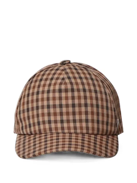 DONDUP gingham-check baseball cap