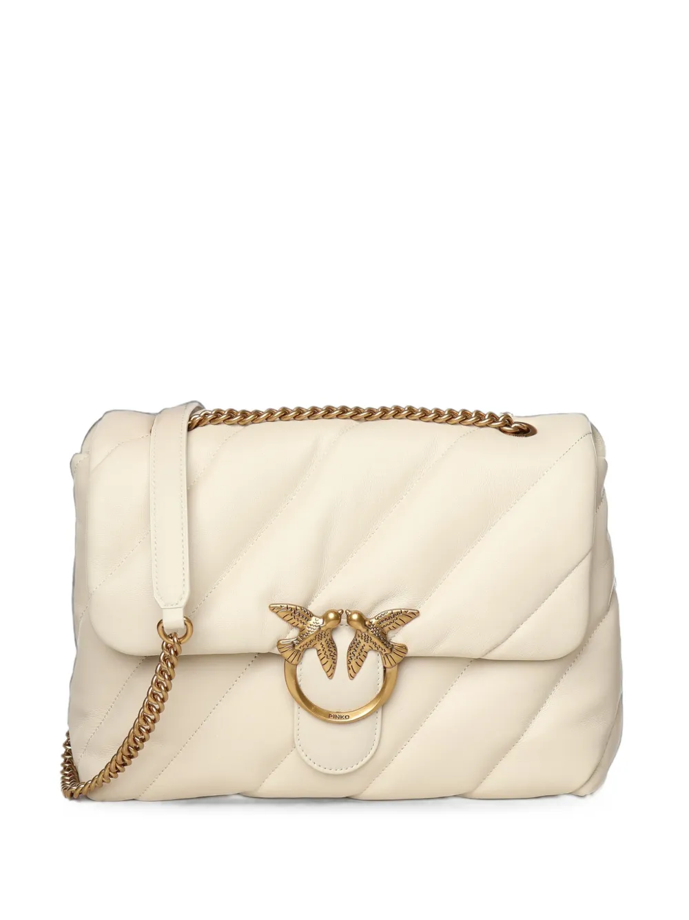PINKO quilted leather shoulder bag · OS