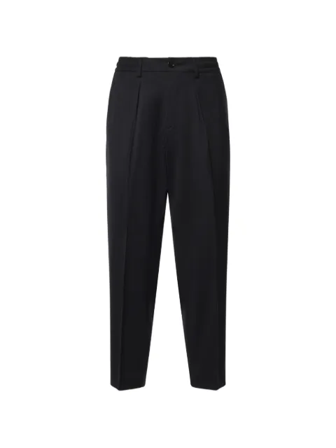 BE ABLE Dominique pleated elasticated-waist trousers