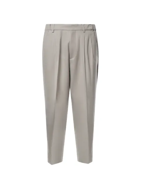 BE ABLE pleated tapered trousers