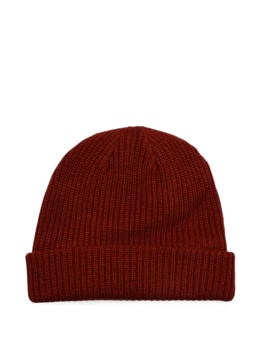 The North Face Ribgebreide muts Rood