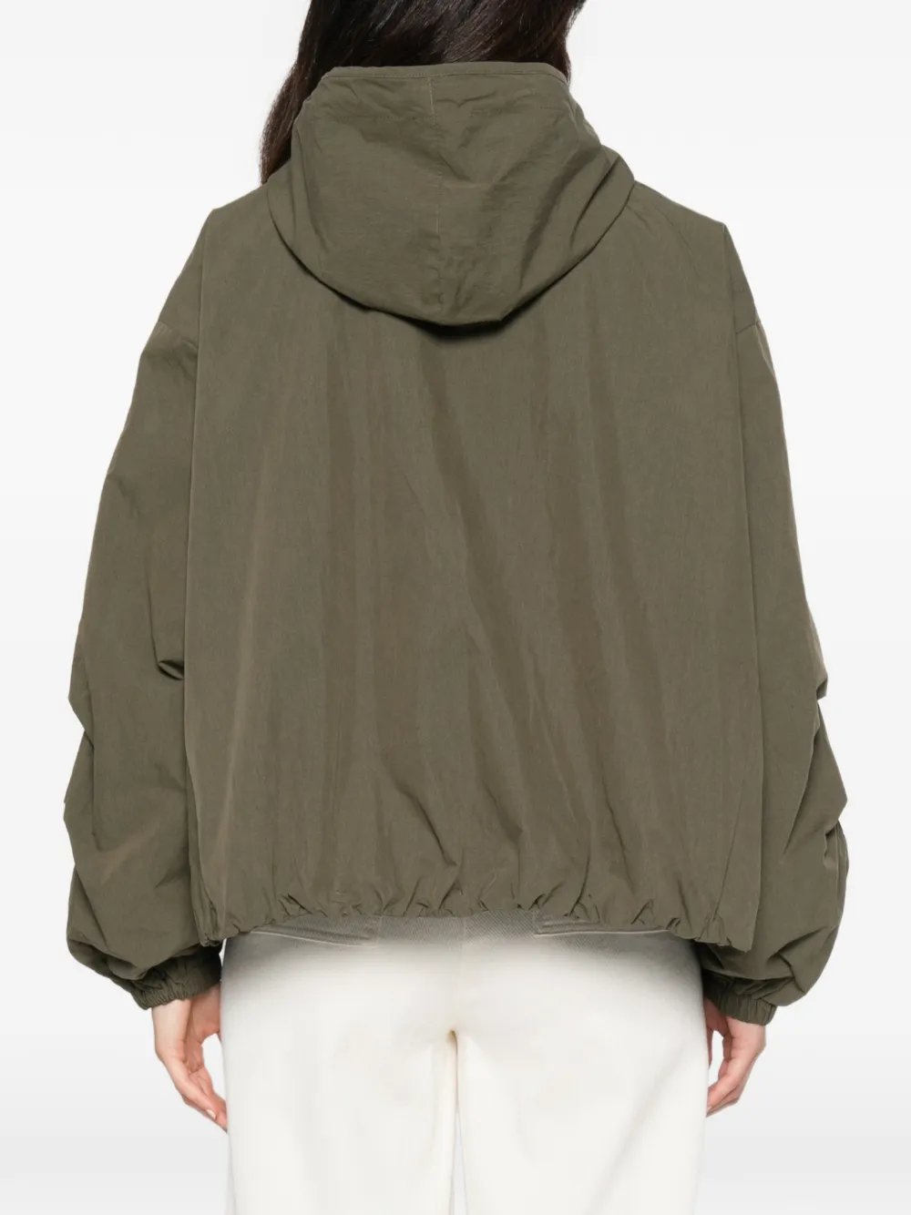 JcSophie Paddy hooded zip-up jacket Groen