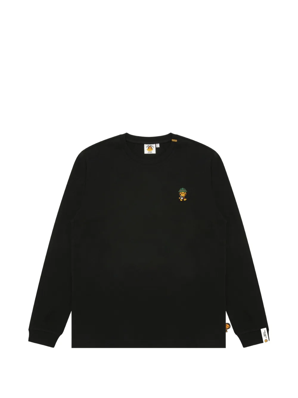 *BABY MILO® STORE BY *A BATHING APE® Baby Milo graphic-print long-sleeve T-shirt