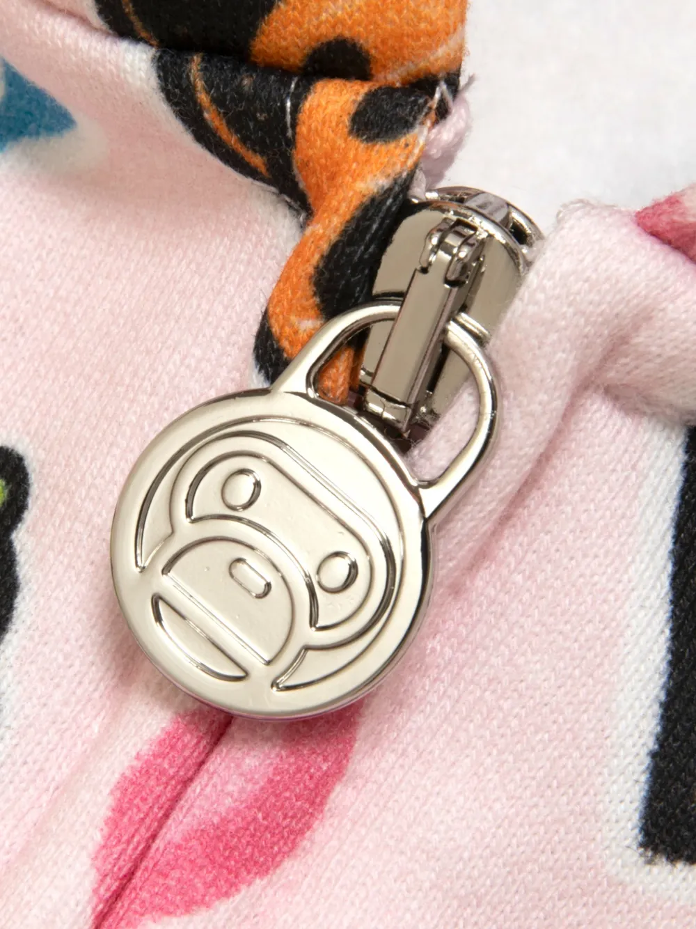*BABY MILO STORE BY *A BATHING APE Baby Milo hoodie met grafische print Roze