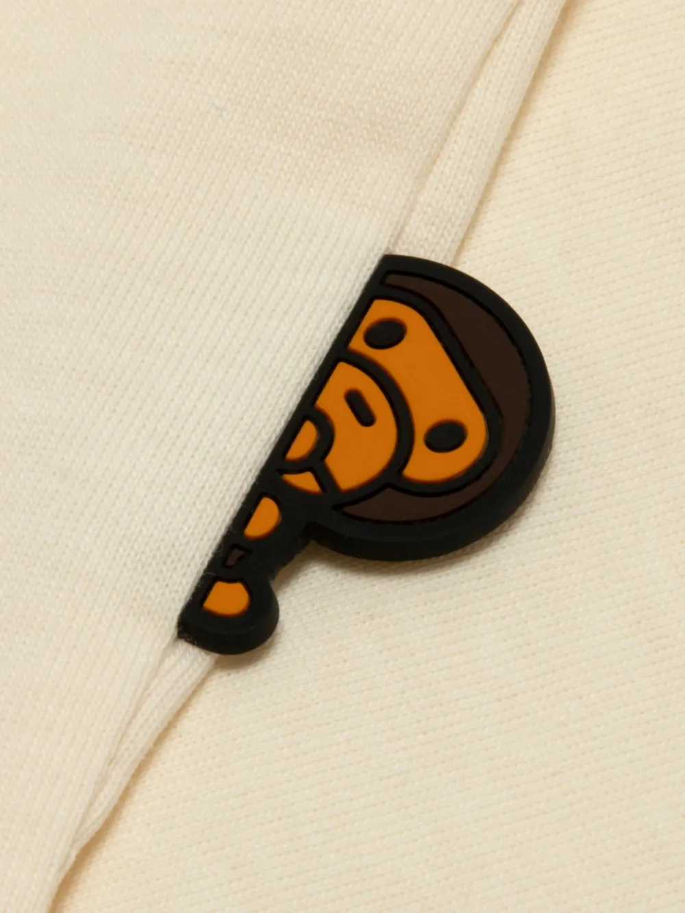 *BABY MILO STORE BY *A BATHING APE Baby Milo T-shirt met lange mouwen en grafische print Beige