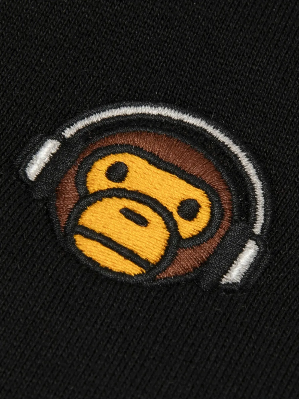 *BABY MILO STORE BY *A BATHING APE Baby Milo hoodie met grafische print Zwart