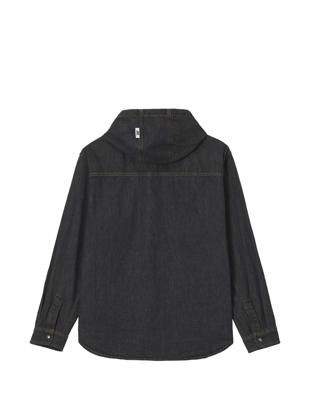 CHOCOOLATE hooded denim jacket Zwart
