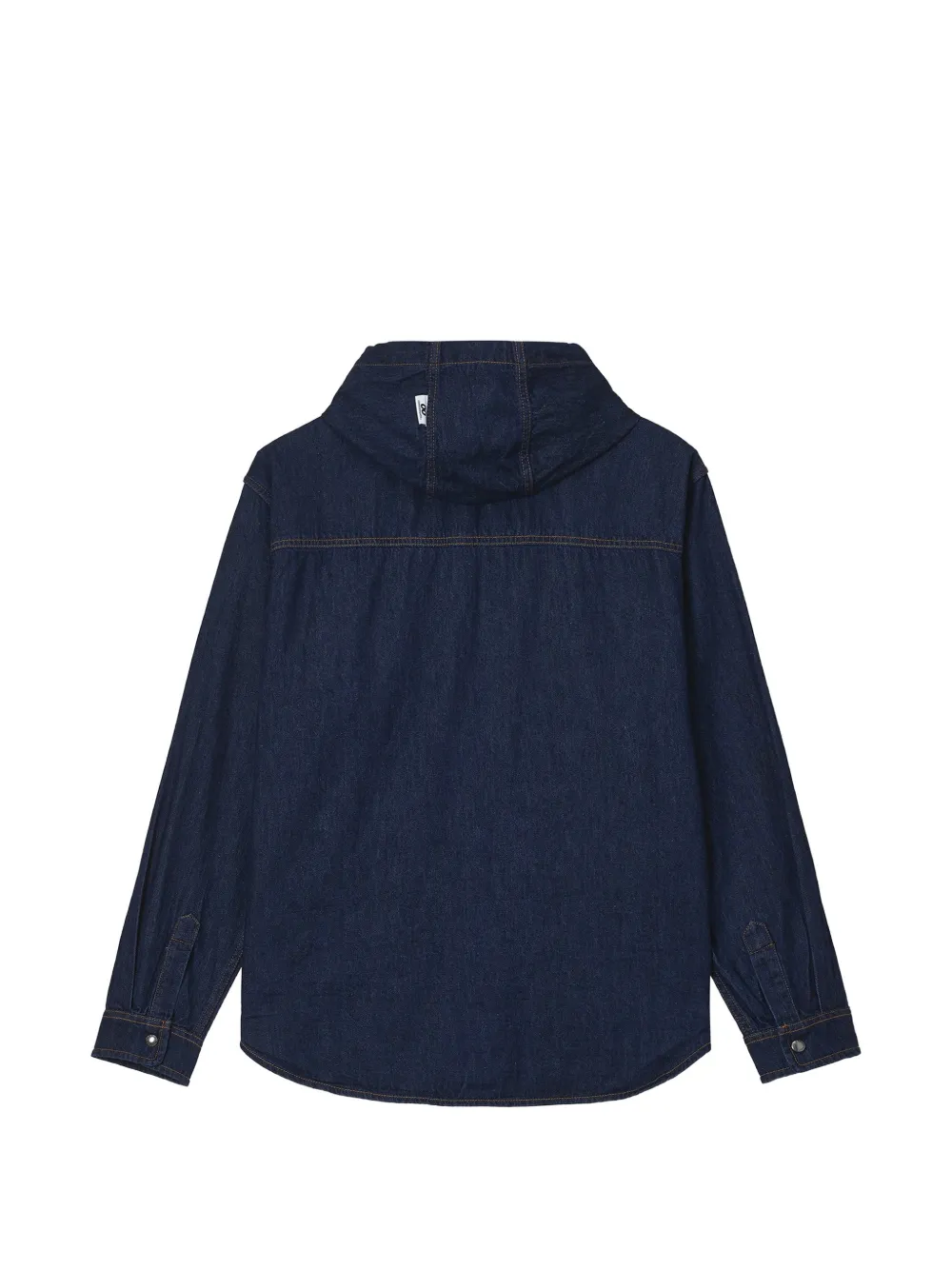 CHOCOOLATE hooded denim jacket Blauw