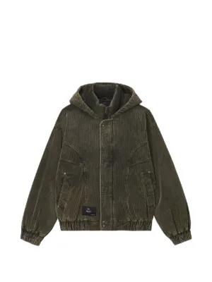 A BATHING APE® MA-1 グラフィック ボンバージャケット | グリーン