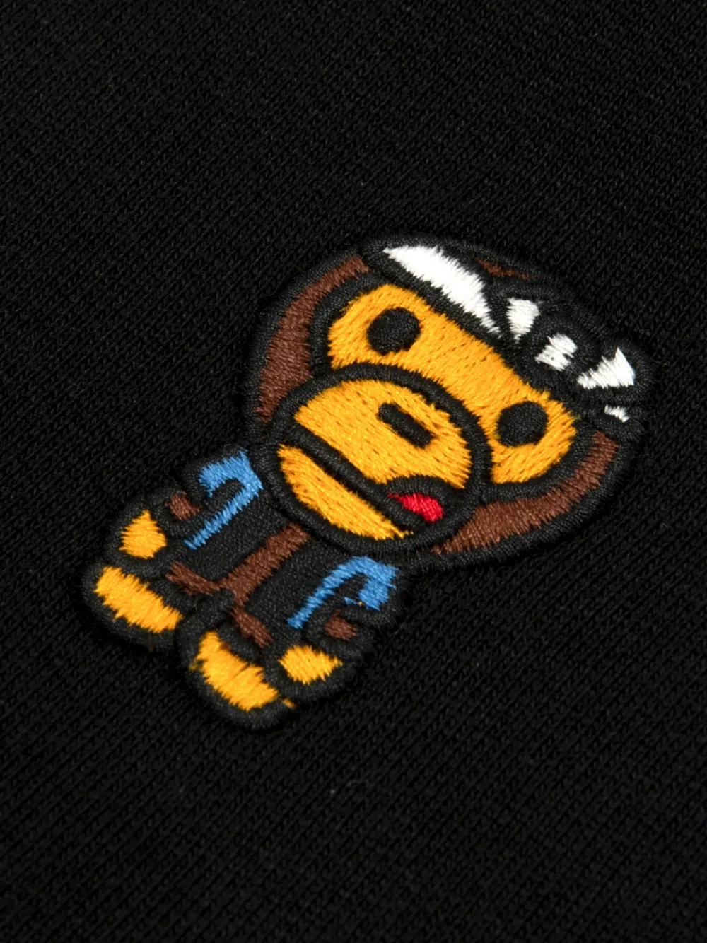 *BABY MILO STORE BY *A BATHING APE Baby Milo trui met grafische print Zwart