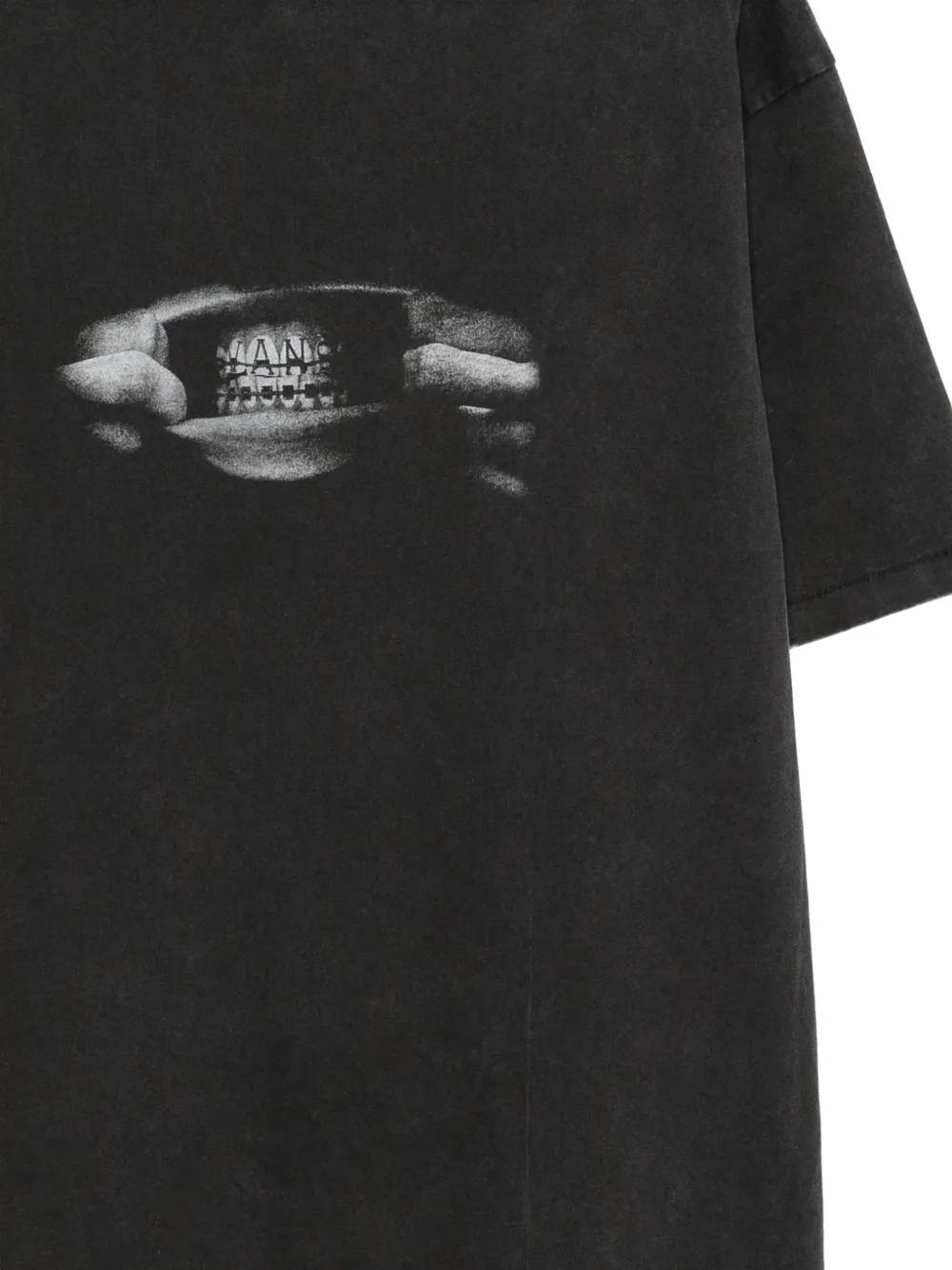 Vans graphic-print T-shirt Zwart