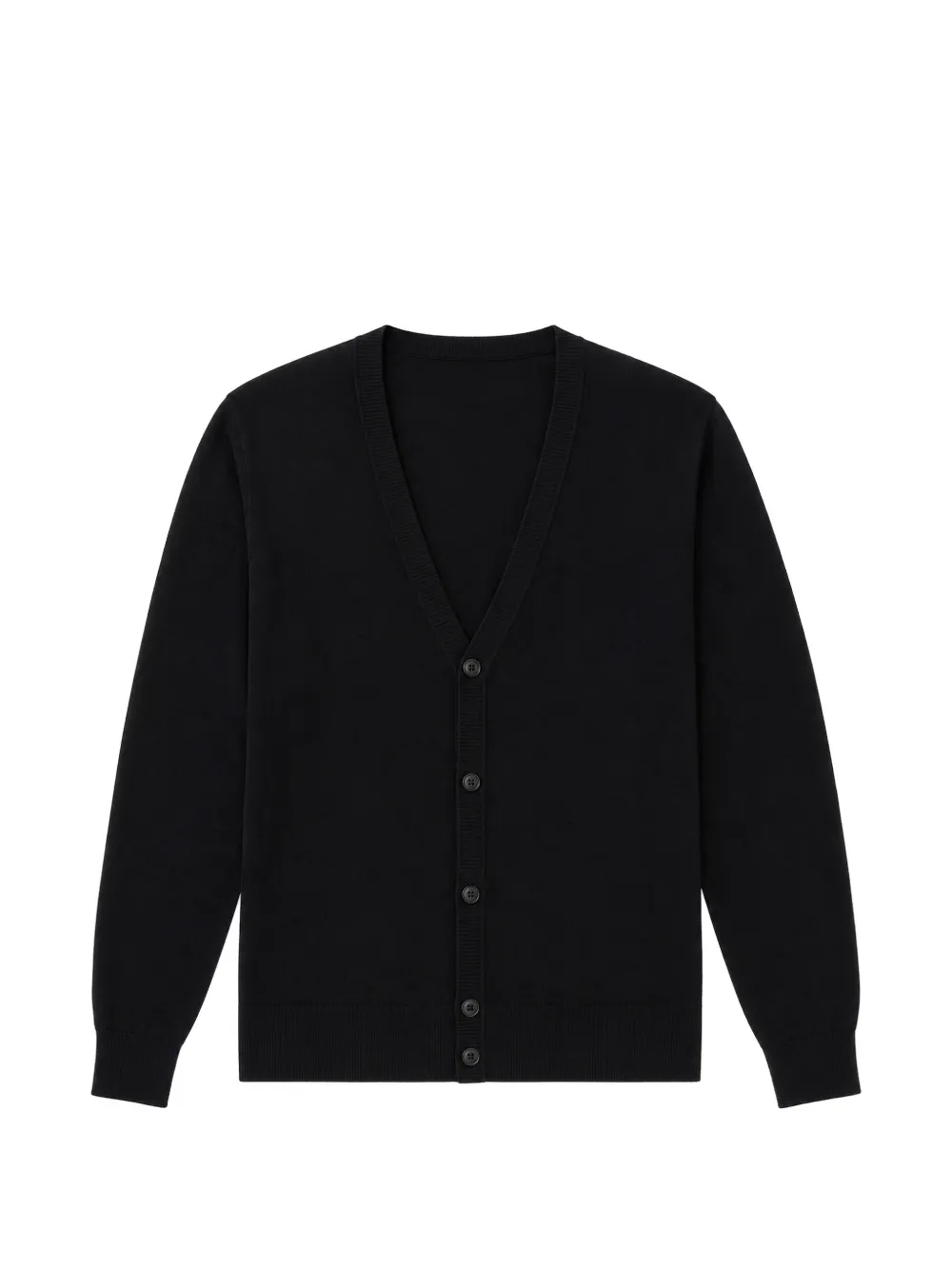 Emporio Armani V-neck button-up cardigan - Nero
