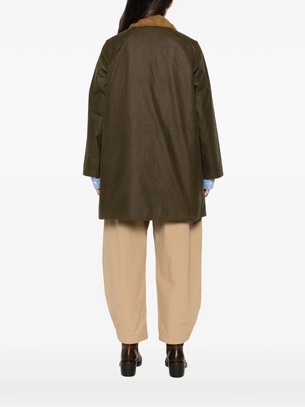 Barbour Icons Modern Beaufort jas met rits Groen
