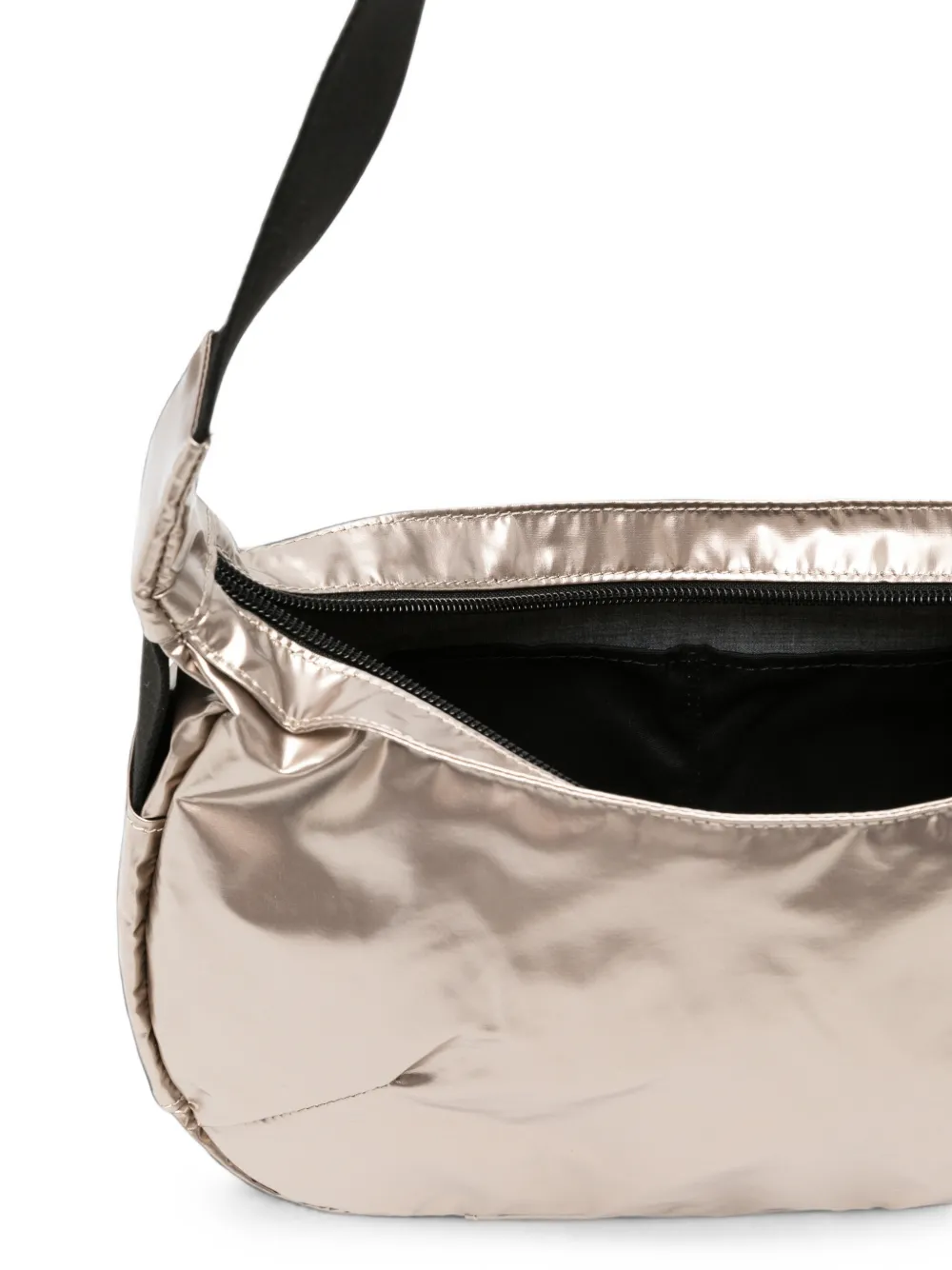Jack Gomme Metallic schoudertas Goud
