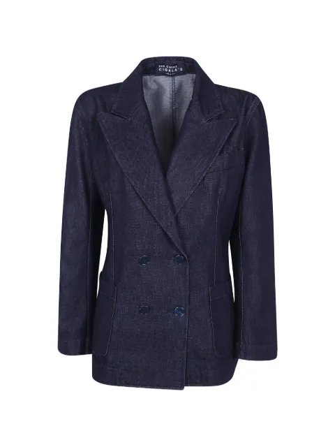CIGALAS double-breasted denim jacket