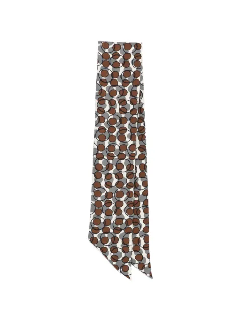 Laura Urbinati geometric-print scarf