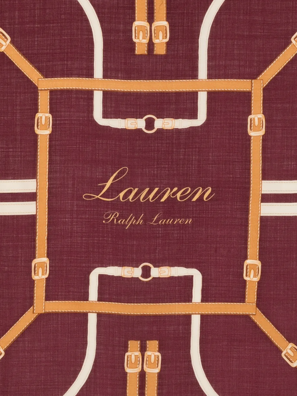 Lauren Ralph Lauren Sjaal met print Rood