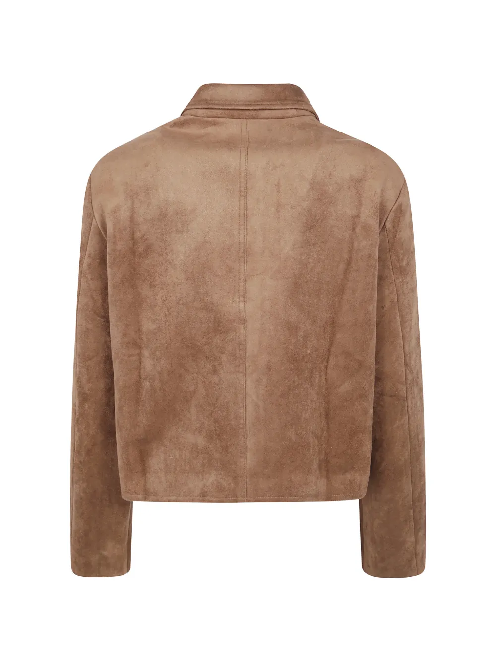 MC2 Saint Barth logo-embroidered button-up jacket Bruin